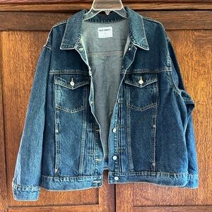 Old Navy Dark Wash Denim Jacket